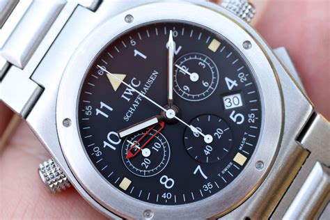 iwc 3815|IWC Ingenieur Chronograph Alarm Meca Quartz, 3815.